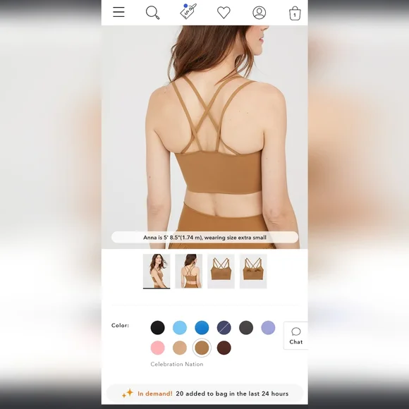 Aerie Offline Sports Bra - Picture 5 of 7